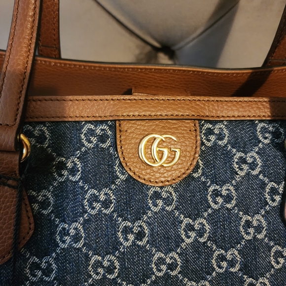 Gucci Denim Tote Bag - Picture 5 of 9
